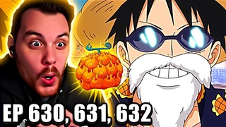 One Piece REACTION Episode 630, 631, & 632