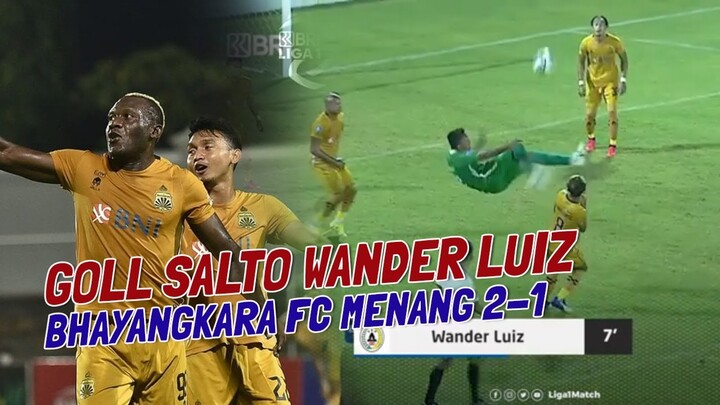 HASIL BHANYANGKARA  VS PSS, GOL SALTO WANDER LUIZ DAN KEMENANGAN BHANYANGKARA FC