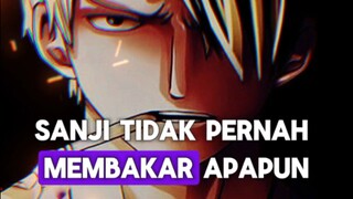 misteri api di kaki sanji