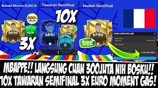 GACHA 97+ GRATIS BISA DIJUAL! GACHA BRUTAL 10X TAWARAN SEMIFINAL & MOMENT 3X EVENT EURO 24 FC MOBILE