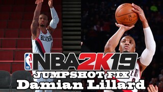 Damian Lillard -  Jumpshot Fix NBA 2k19