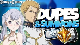 SHOULD F2P PLAYERS SUMMON & DUPE NOELLE? OR SAVE IT ALL FOR FESTVIAL JULIUS? - Black Clover Mobile