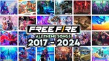 FREE FIRE ALL THEME SONGS 2017 TO 2024 🎧 | FF THEME SONG OB01 - OB43 UPDATE ( LOBBY SONG )