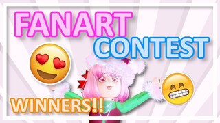 WINNERS OF THE FANART! // ANNOUNCEMENT