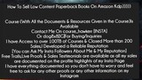 How To Sell Low Content Paperback Books On Amazon Kdp Course Download