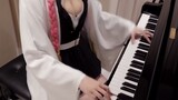 【Come and learn piano from me】Demon Slayer OP Red Lotus Flower LiSA Demon Slayer Love Pillar