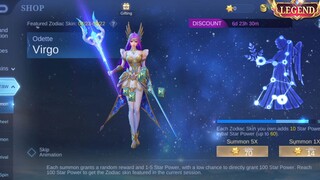 Got my Odette Virgo Skin for only 500dias