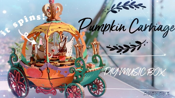 🎵”Pumpkin Carriage” | DIY Music Box Build