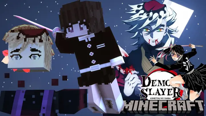 Doma vs Kanao [Shinobu vs Doma Final Episode] (Demon Slayer Mod, Epic Fight Mod Minecraft Animation)