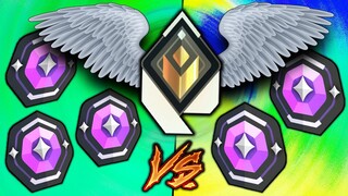 OP Buffed Radiant VS 5 Diamonds - *Hilarious Game*