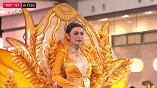 Hoa hậu Trân Đài trình diễn National Costume tại Miss International Queen 2022