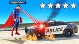 Playing As SUPER MAN In GTA 5! (Superhero Mod)