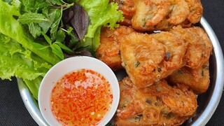 BÁNH MÌ CHIÊN TÔM giòn rụm thơm ngon đơn giản