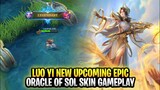 Luo Yi New Upcoming Epic Skin Oracle of Sol Gameplay | Mobile Legends: Bang Bang