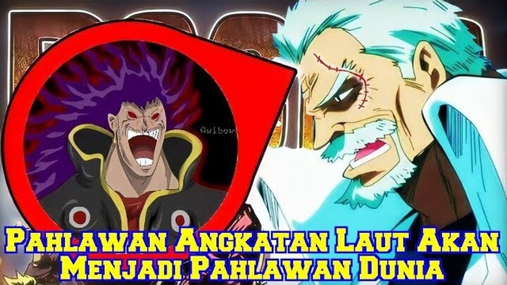 Kematian Garp Sudah Ditentukan?! Full Power Garp Digunakan Saat Melawan Kebangkitan Rocks (Teori)
