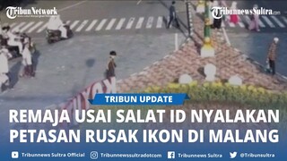 Nasib Remaja yang Rusak Logo Kayutangan di Malang Pakai Petasan, Ternyata Masih di Bawah Umur