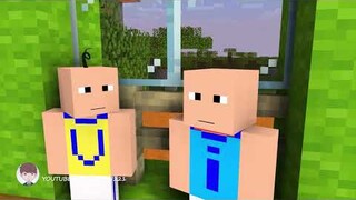 Upin & Ipin Air Kolah, Air Laut 1 (Minecraft Animation)