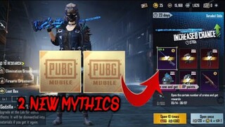 NEW PUBG CRATE | NEW GODZILLA CRATE OPENING 🔥 NEW MYTHICS OPENING PUBG MOBILE KR