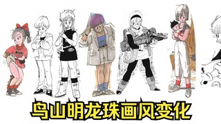 Perubahan Gaya Menggambar Karakter Dragon Ball Akira Toriyama