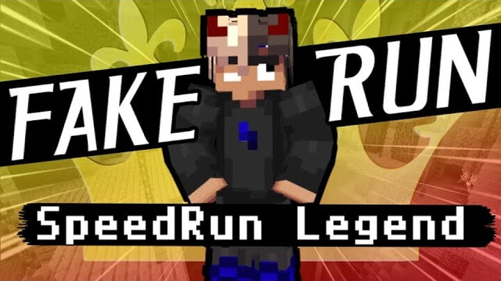 The Most LEGENDARY Fake Minecraft Speedrun...