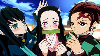 Tokito está GOSTANDO da Nezuko? Tanjiro com CIÚMES | Perguntas e Respostas no Demon Slayer Vr