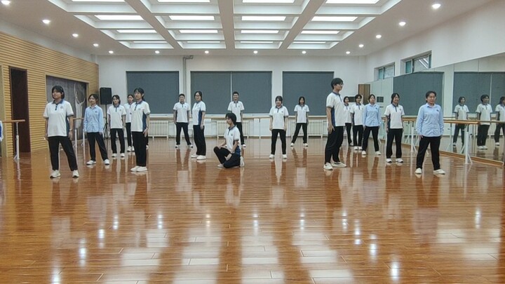 【sangat pemalu】 Edisi Ruang Latihan Sekolah Menengah Eksperimental Shandong