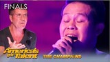 Marcelito Pomoy: SOLO DUET of Beauty and the Beast WOWS Judges But Simon... 'AGT Champions'