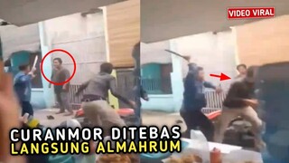 CURANMOR KENA BACOK !! Maling Apes Langsung Dikirim Kealam Baka