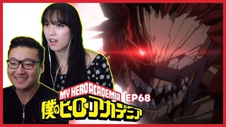 RED RIOT'S DEBUT | My Hero Academia Reaction Episode 68 / 4x5