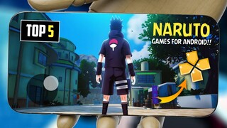 Top 5 Best PPSSPP Naruto Games For Android 2023 | Offline PPSSPP Naruto Games For Android
