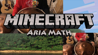 [Âm nhạc][Sáng tạo lại]Diễn tấu <Aria Math> bằng trống Hang|Minecraft