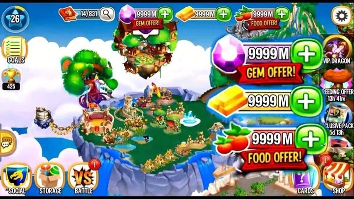 DOWNLOAD DRAGON CITY MOD APK _ Mod Menu _ Working 100%