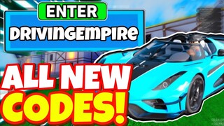 *MARCH 2022* ALL NEW SECRET OP CODES! In Driving Empire Codes (Roblox)