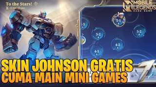 SKIN JOHNSON GRATIS DI EVENT ULANG TAHUN KE-7 MOBILE LEGENDS - CARA DAPATKAN NYA GAMPANG BANGET!