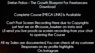 Stefan Palios Course The Growth Blueprint For Freelancers Download