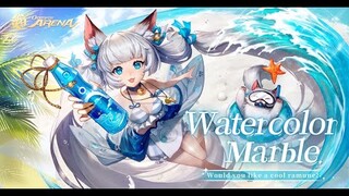 🌸OnmyojiArena: New Skin Nekomata [Thủy Sắc Ba Tử] Series: Gió Mùa Hè