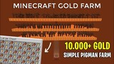 How to Make Gold Farm in Minecraft 1.18 (NEW)