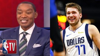 NBA GAMETIME reacts to Luka Doncic against Big-2 Booker-CP3 in Dallas Mavericks vs Phoenix Suns