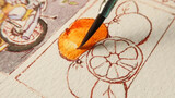 Three Lenses Interpreting Autumn ~ Watercolor Storyboard Illustration｜Pen and Light Colors｜Healing D