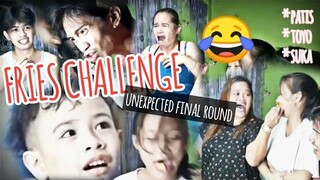 FRIES WITH SAWSAWAN CHALLENGE (GRABE YUNG FINAL ROUND HAHAHA LAPTRIP!!)