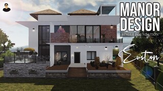 LifeAfter: Manor Design - Euston Modern Style | Single Manor | Tutorial