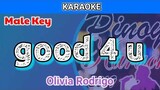 good 4 u by Olivia Rodrigo (Karaoke : Male Key)