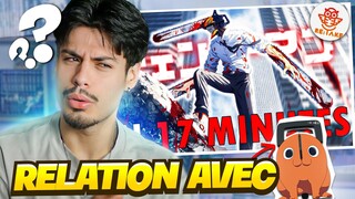 Je RÉAGIS à CHAINSAW MAN en 17 MIN ! de RE:TAKE