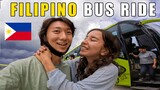 $4 FILIPINO BUS RIDE - Cebu City to Moalboal 🇵🇭