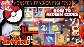 Monster Trainer Fighting All 5 Giftcode - How to Redeem Code // Monster Trainer Fighting Free Code