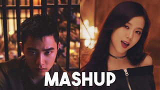 EXO & BLACKPINK 'Lotto/Playing With Fire' [MASHUP]