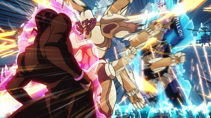 Zhan ช่วยต่อสู้กับฝูงบินที่ชั่วร้ายอย่างยิ่ง Kang Yi ตื่นขึ้นมาเป็นตัวสำรอง JOJO Immortal Diamond 04