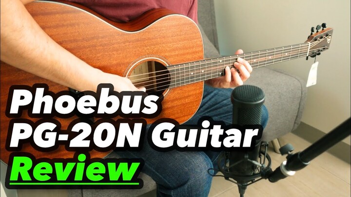 Phoebus PG20N Mahogany Acoustic Guitar Review perfect gift for Christmas
