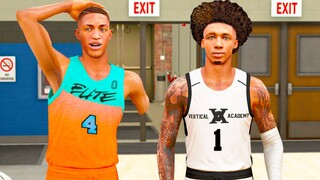 MIKEY WILLIAMS VS HANSEL EMMANUEL IN HIGH SCHOOL HOOPS 2K22!