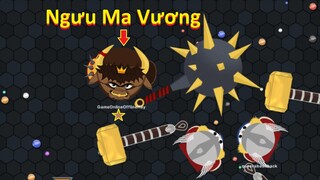 EvoWars.io - #273 : NGƯU MA VƯƠNG Level 23 và Pha Solo "Đi Vào Lòng Đất" Với THOR Level 15...